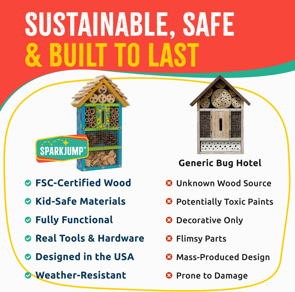 Bug Hotel Woodworking Kit
