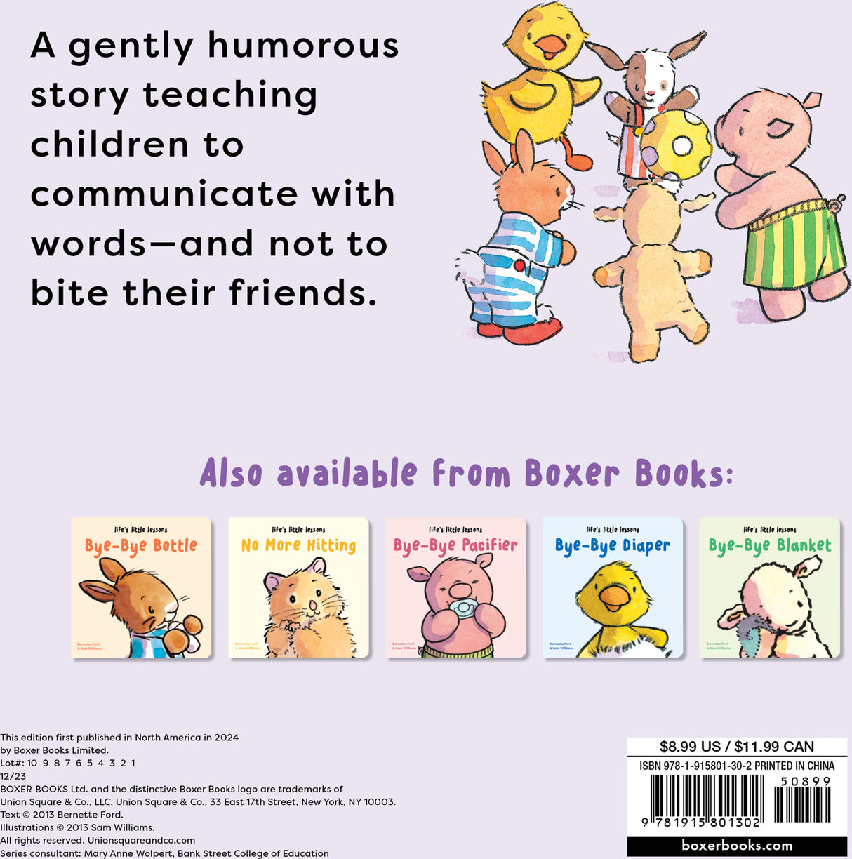 Life’s Little Lessons: No More Biting