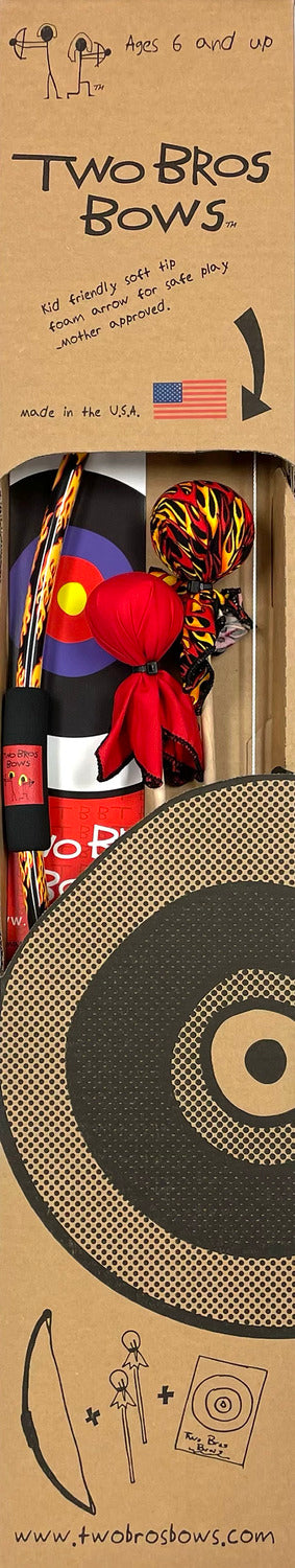 Two Bros Bows Flame Bow and Arrows Box Set
