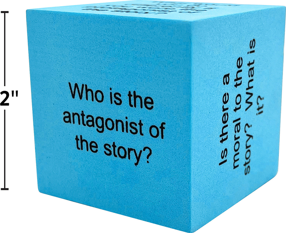 Foam Reading Comprehension Cubes