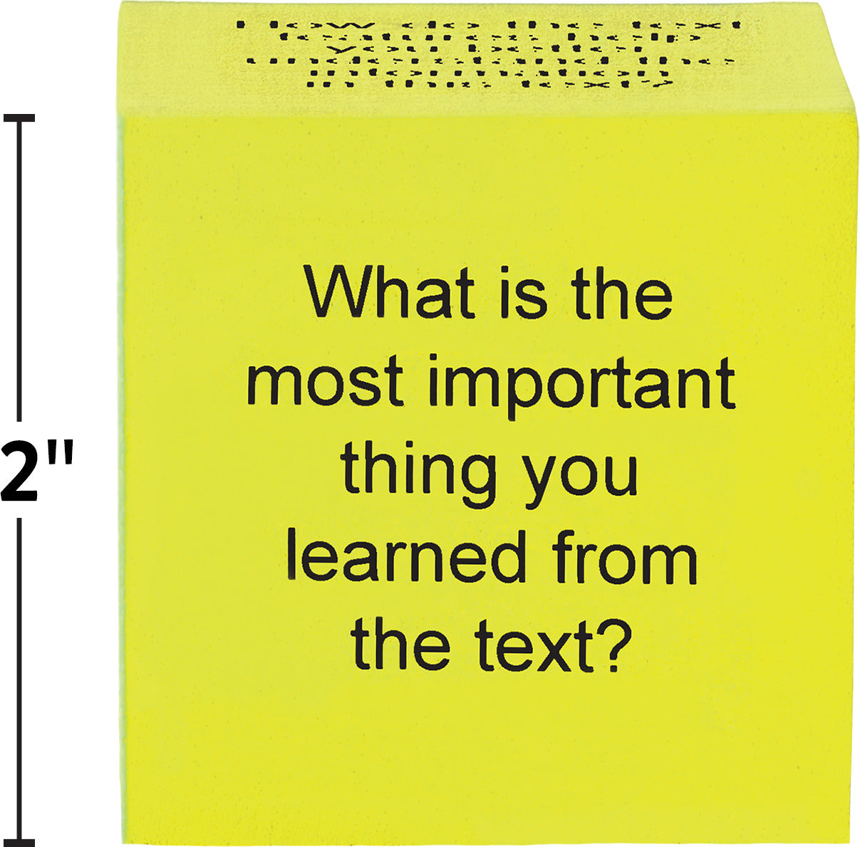 Foam Nonfiction Comprehension Cubes