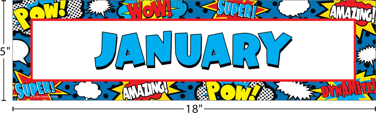 Superhero Monthly Headliners