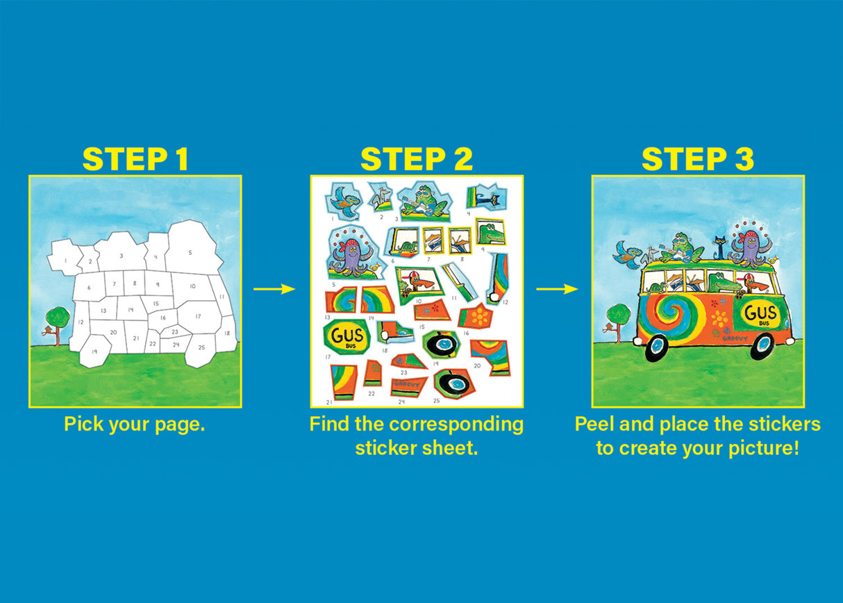 Pete the Cat® Modern Mosaics Stick to the Numbers