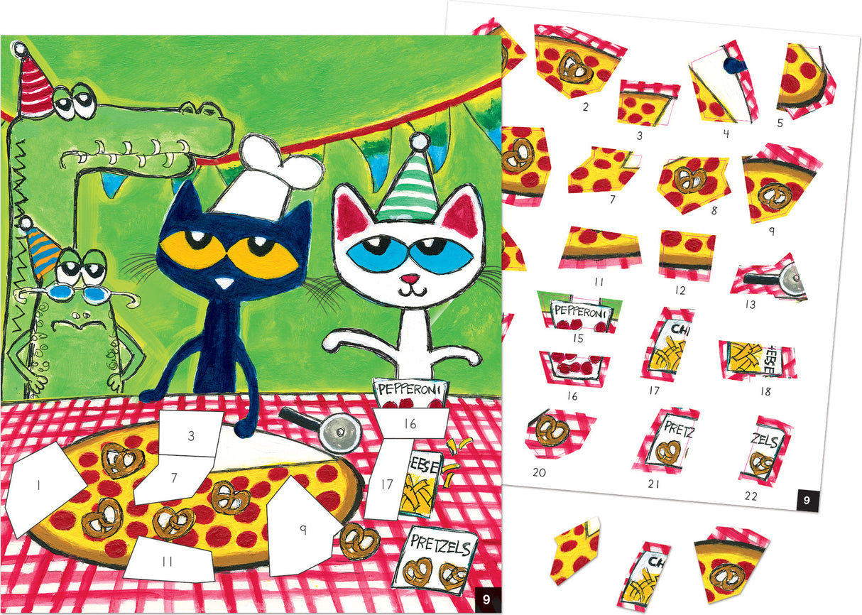 Pete the Cat® Modern Mosaics Stick to the Numbers
