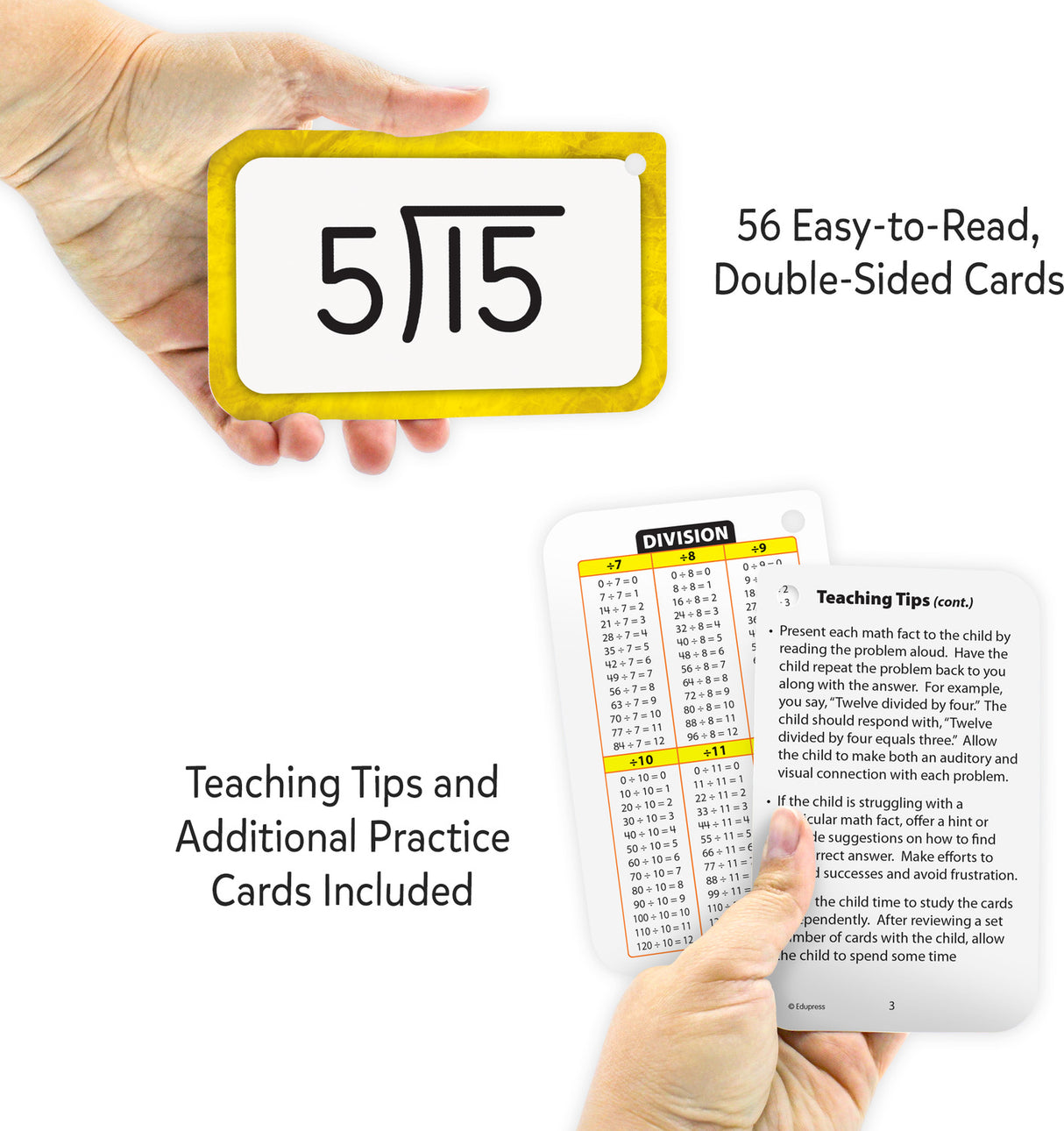 Division Flash Cards