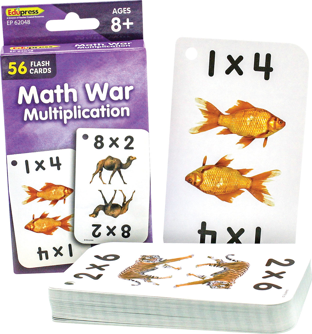 Math War Multiplication Flash Cards