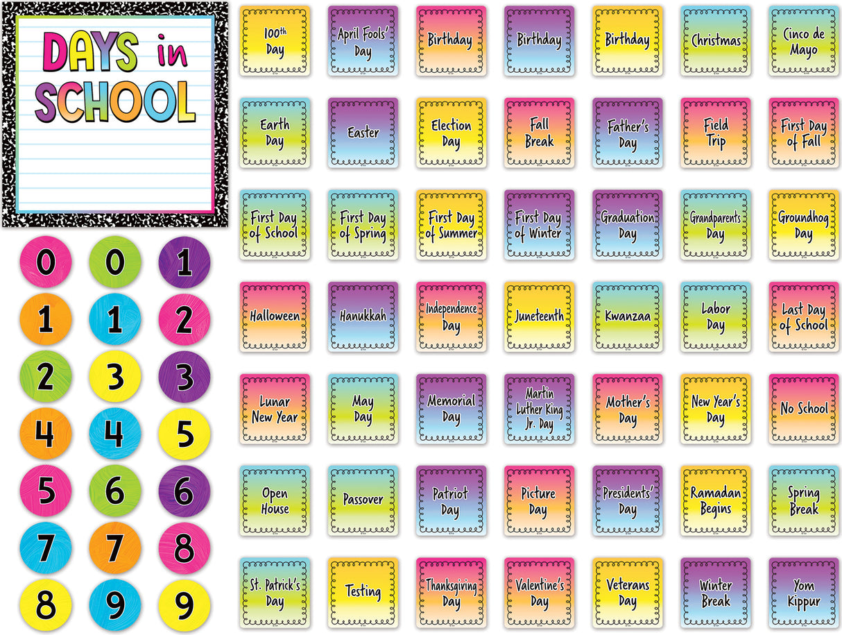 Brights 4Ever Calendar Bulletin Board