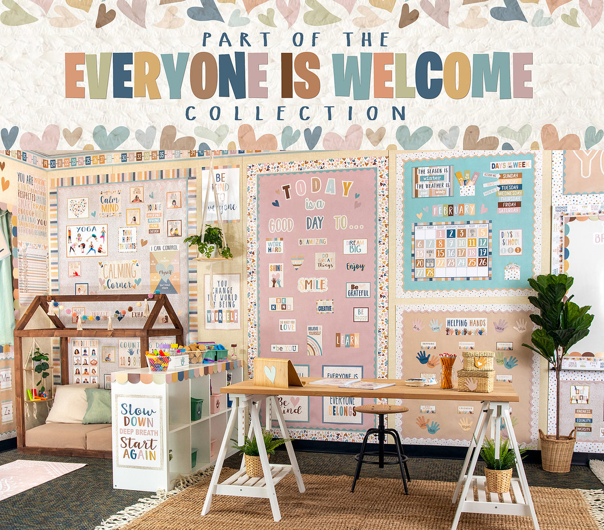 Everyone is Welcome Classroom Rules Chart