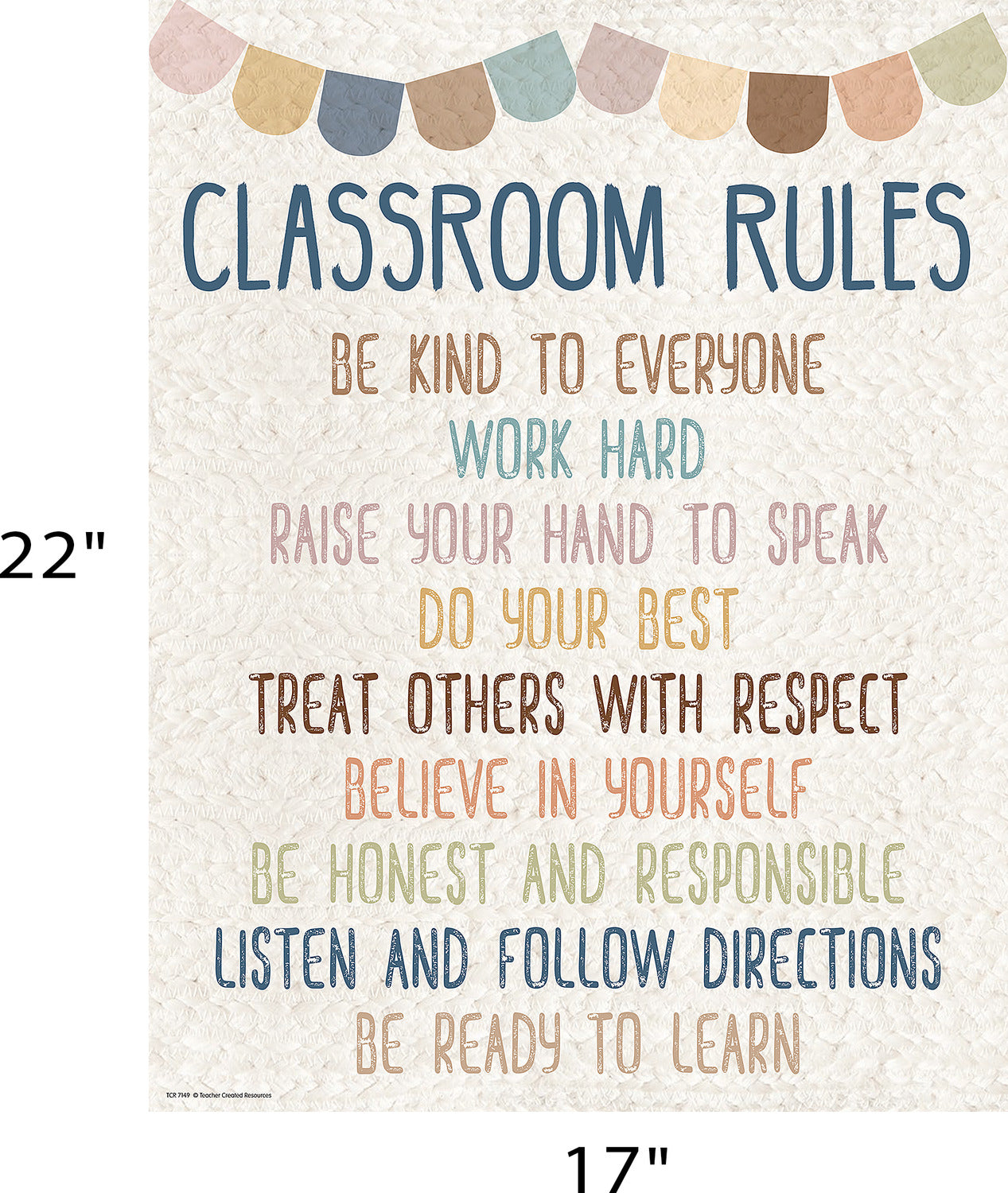 Everyone is Welcome Classroom Rules Chart