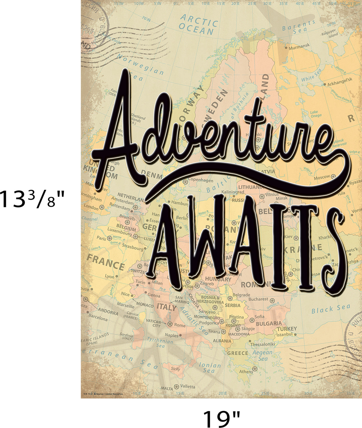 Adventure Awaits Positive Poster