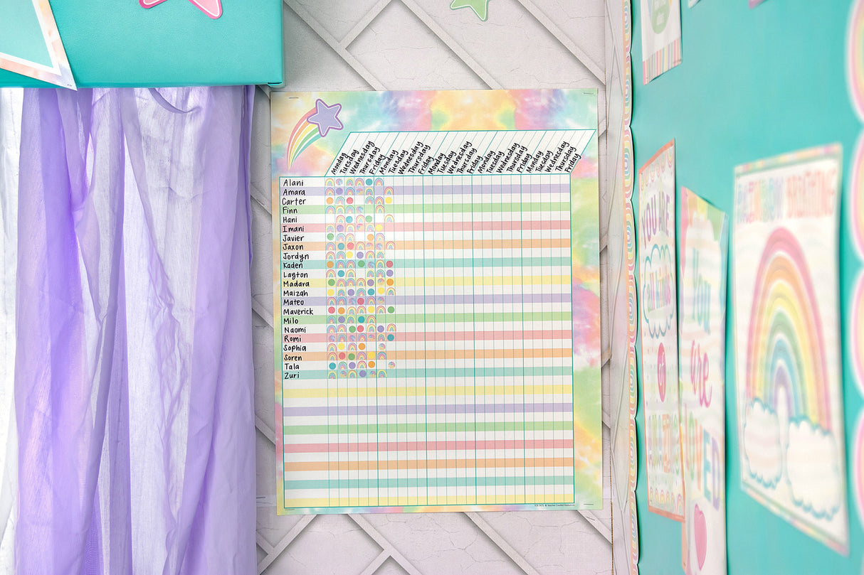 Pastel Pop Incentive Chart