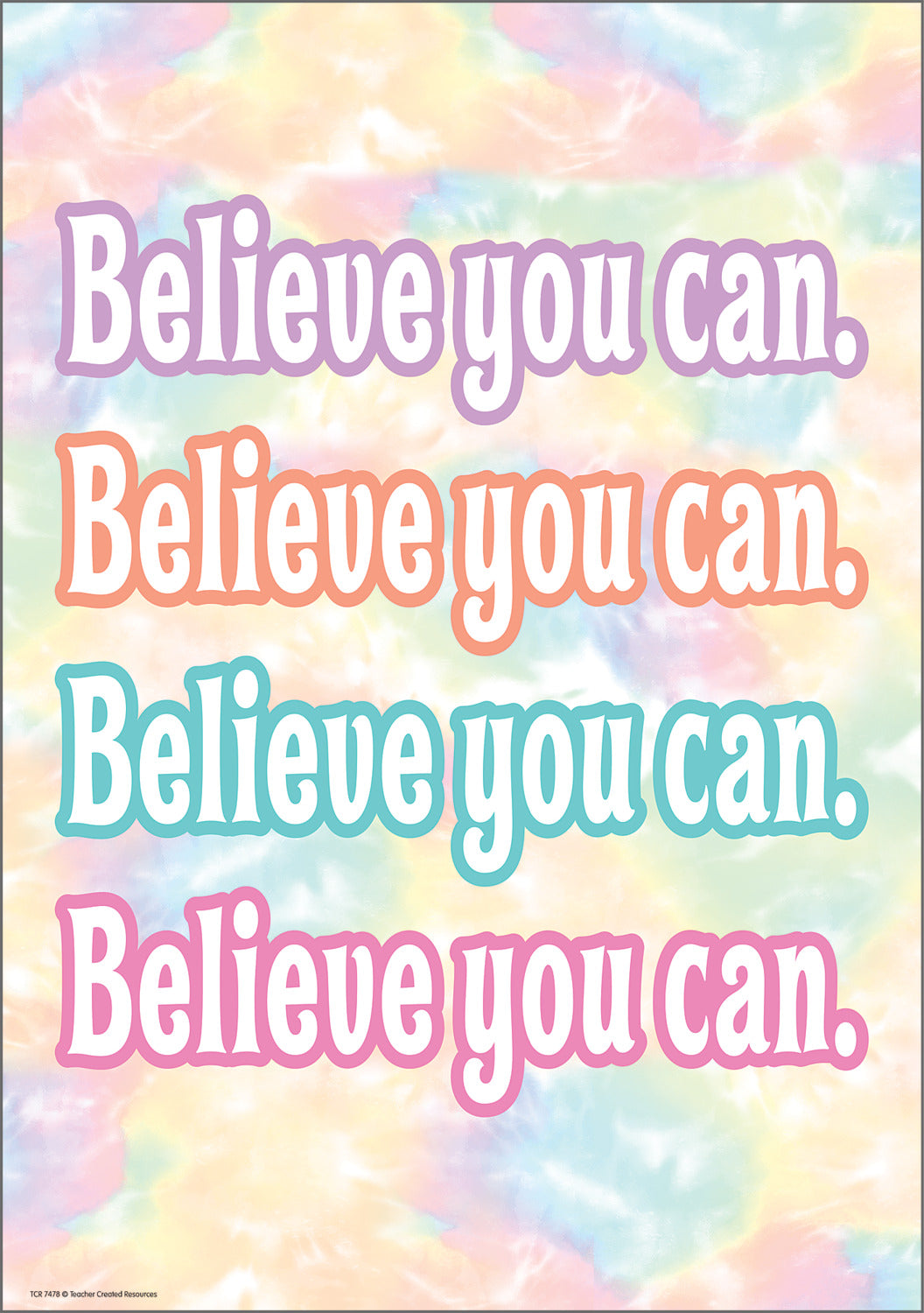 Believe You Can Positive Poster