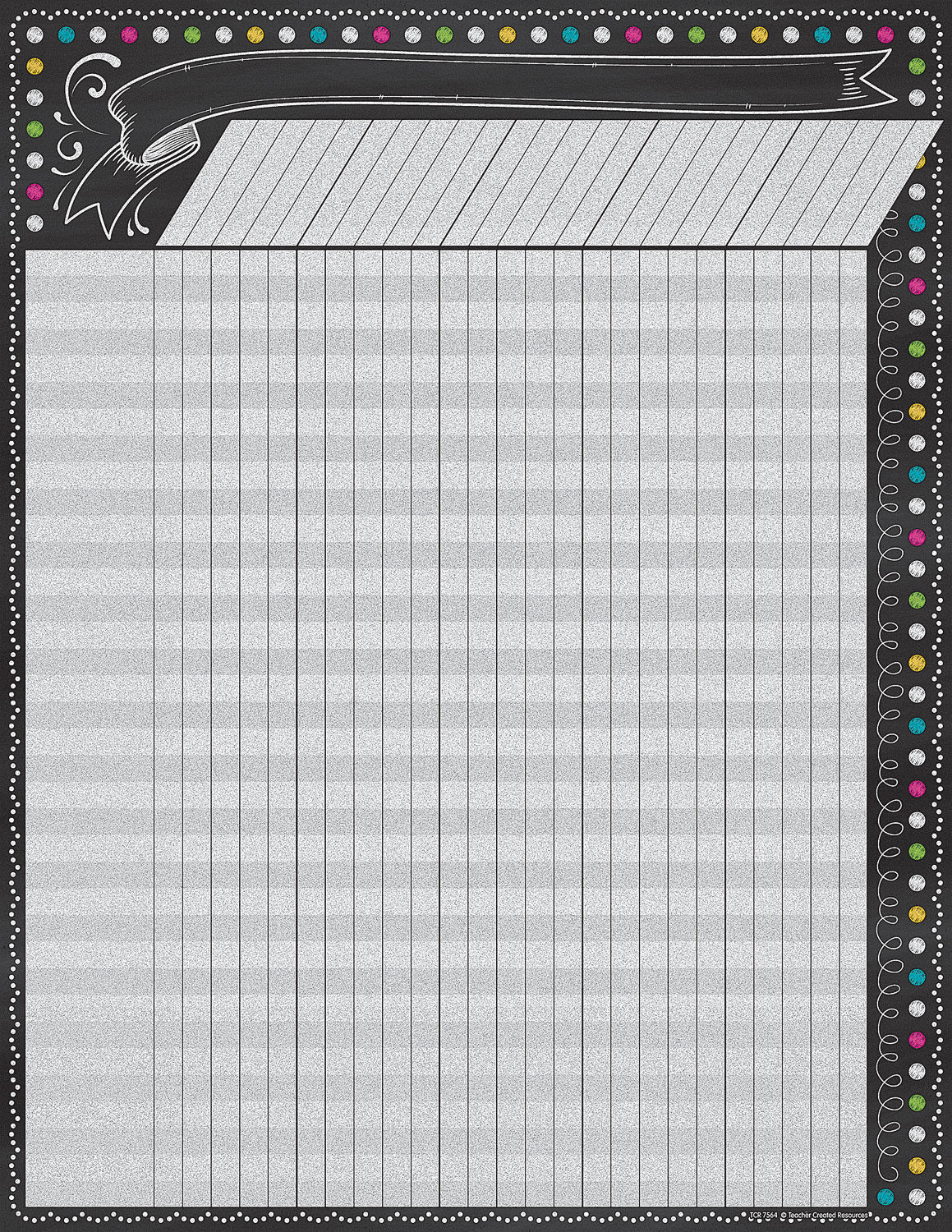 Chalkboard Brights Incentive Chart