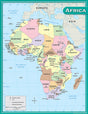 Africa Map Chart