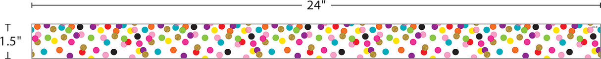 Confetti Magnetic Border