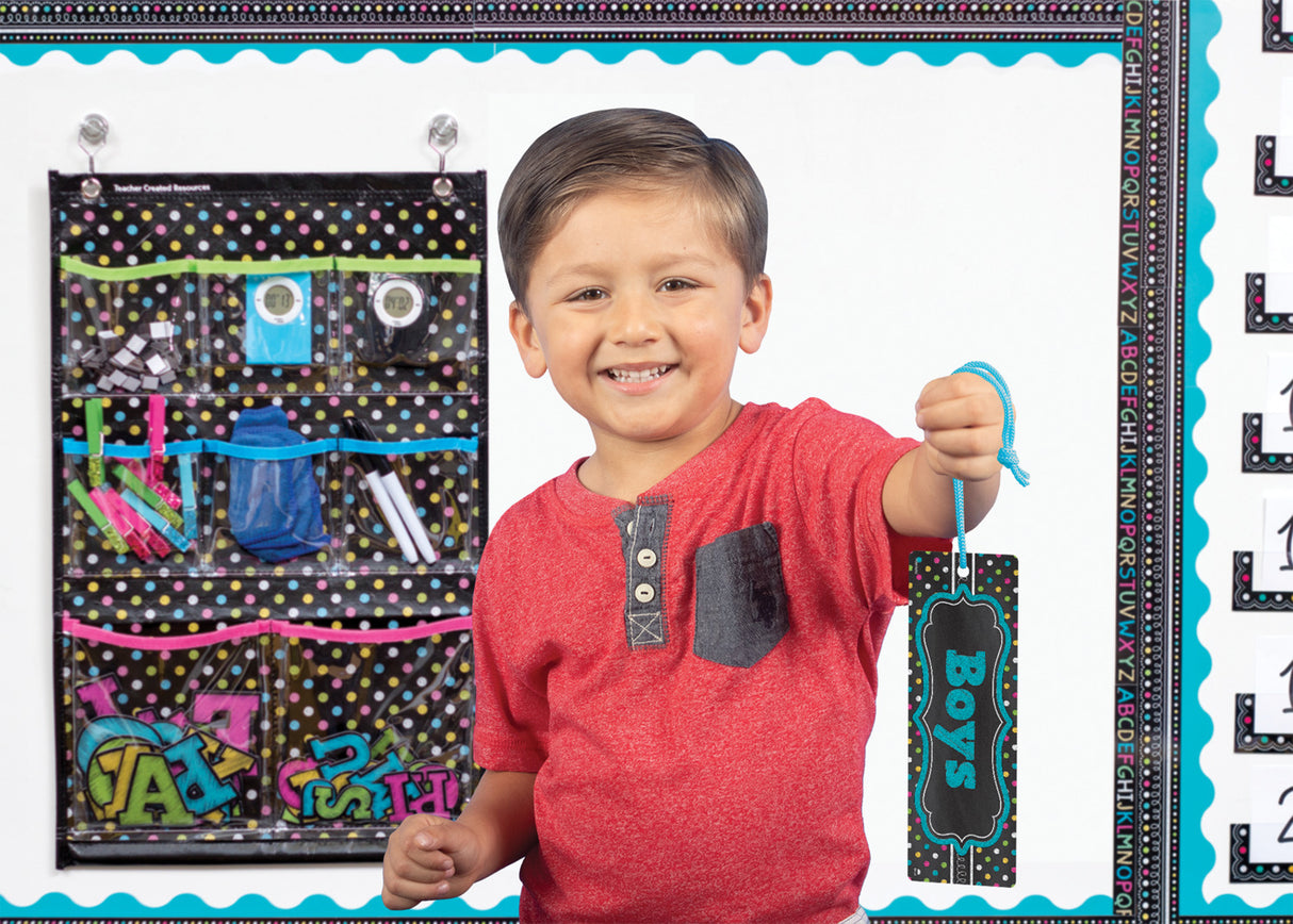 Chalkboard Brights Magnetic Boys Pass