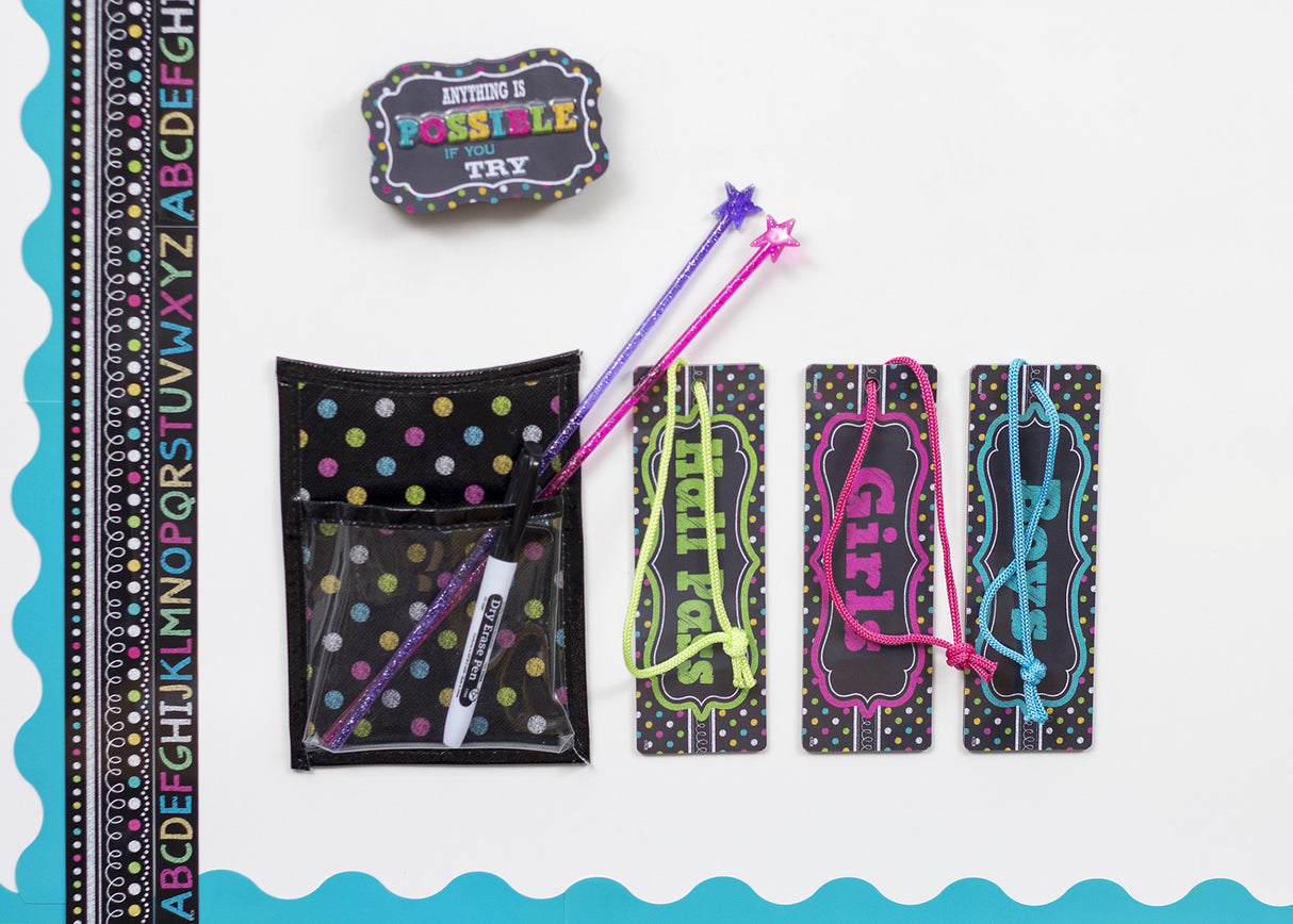 Chalkboard Brights Magnetic Boys Pass