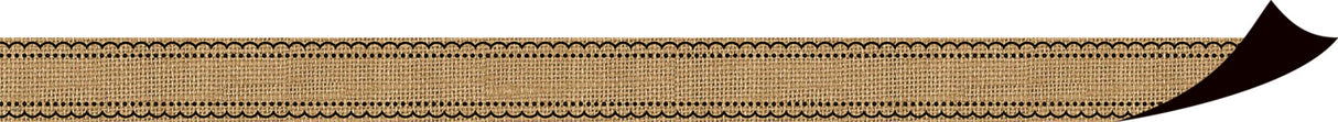 Burlap Magnetic Border