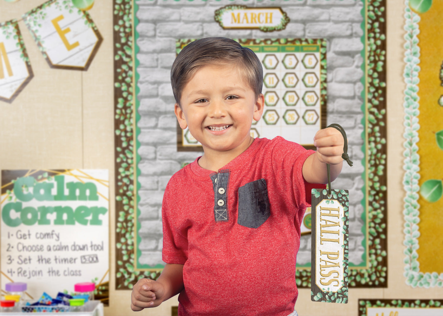 Eucalyptus Magnetic Hall Pass