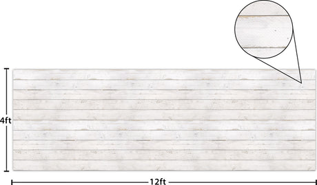 White Shiplap Better Than Paper® Bulletin Board Roll
