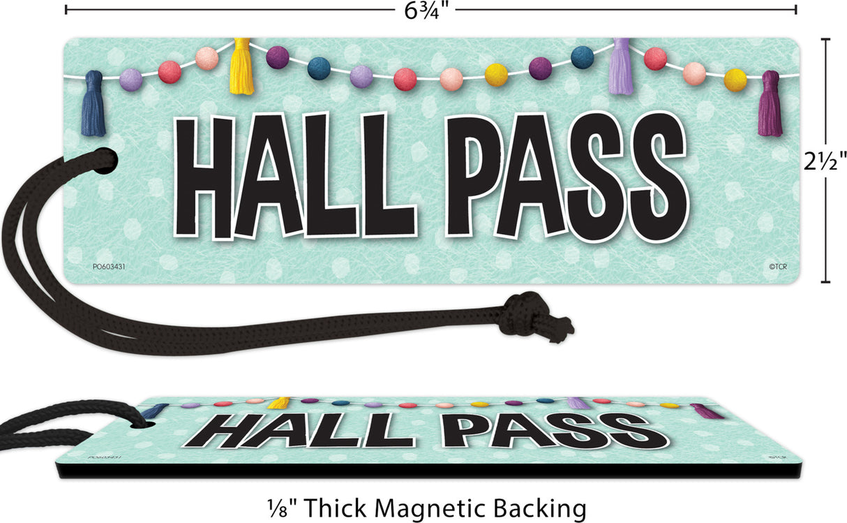 Oh Happy Day Magnetic Hall Pass