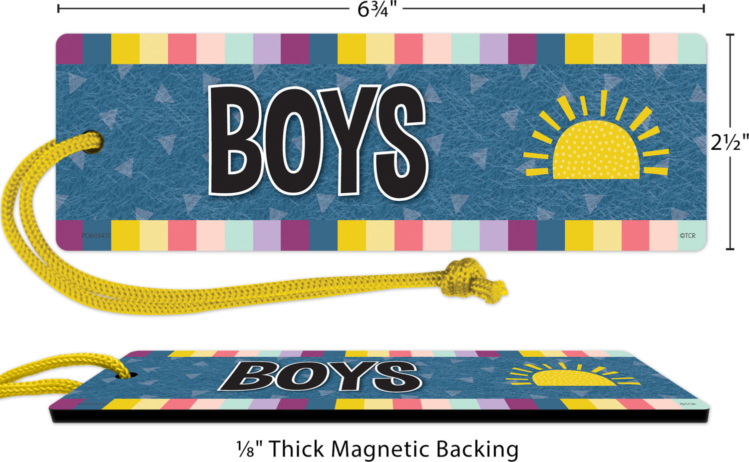 Oh Happy Day Magnetic Boys Pass