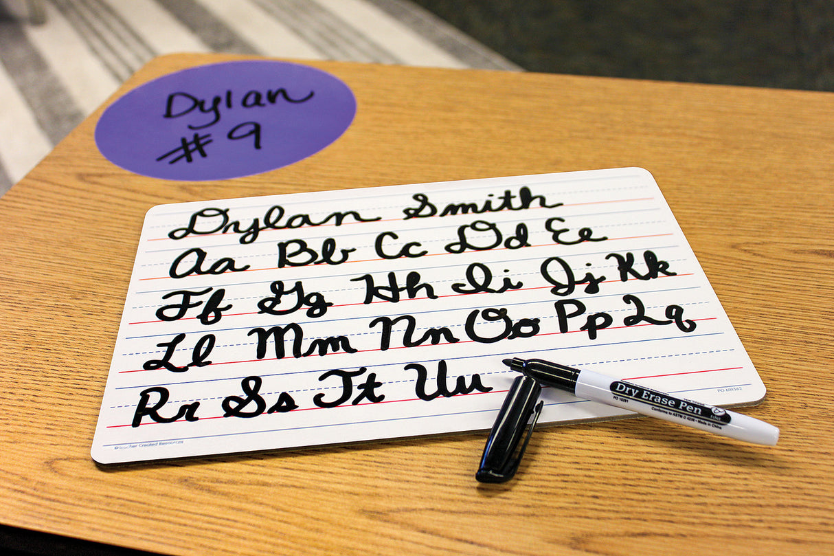 Double-Sided Writing Dry Erase Boards