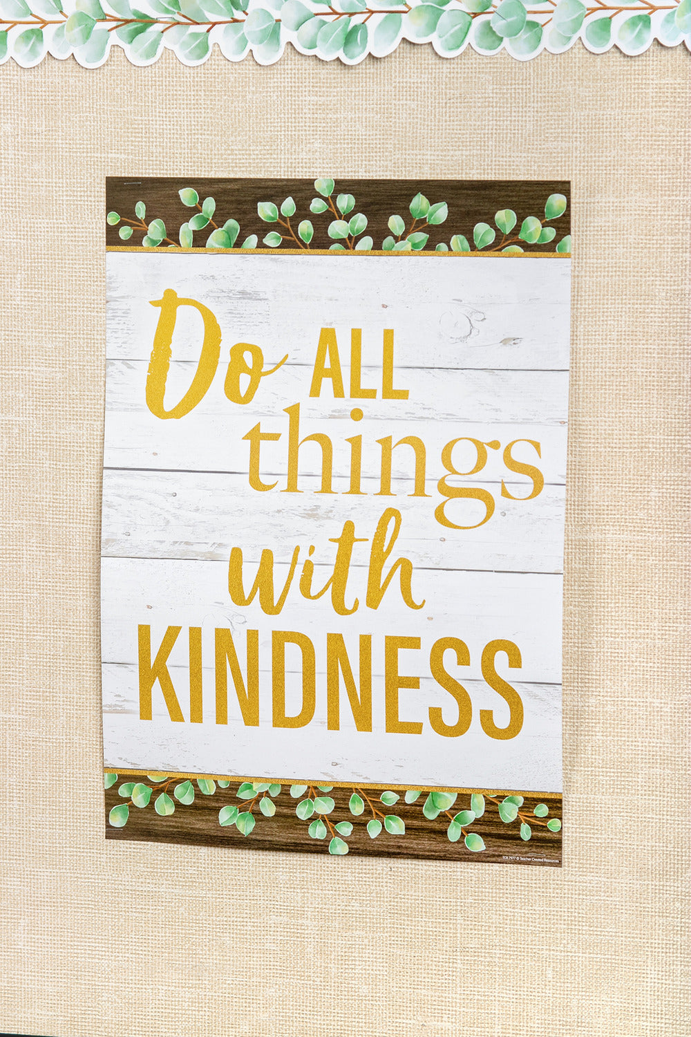 Do All Things With Kindness Positive Poster