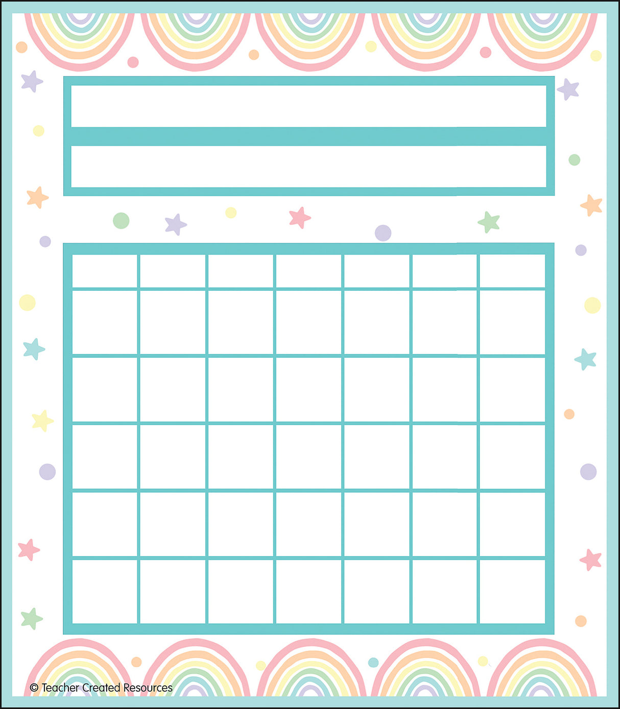 Pastel Pop Incentive Charts