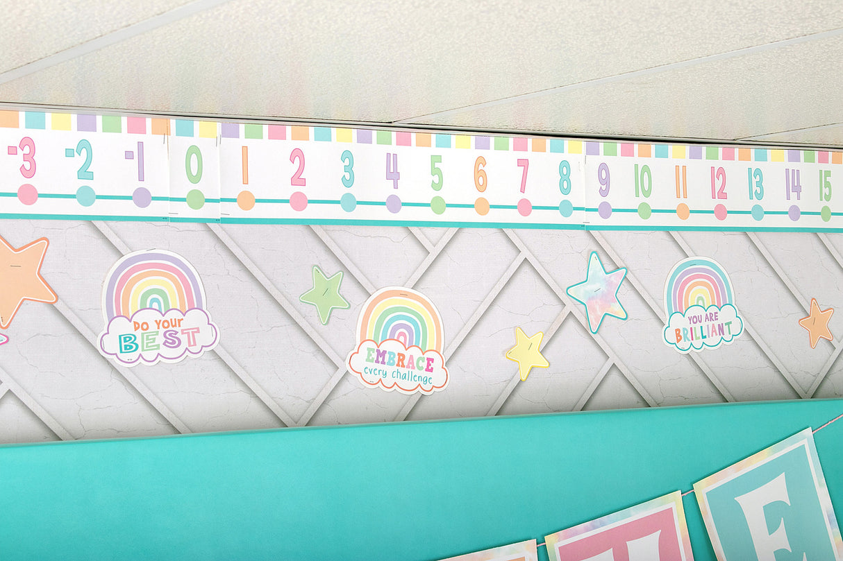 Pastel Pop Stars Accents - Assorted Sizes