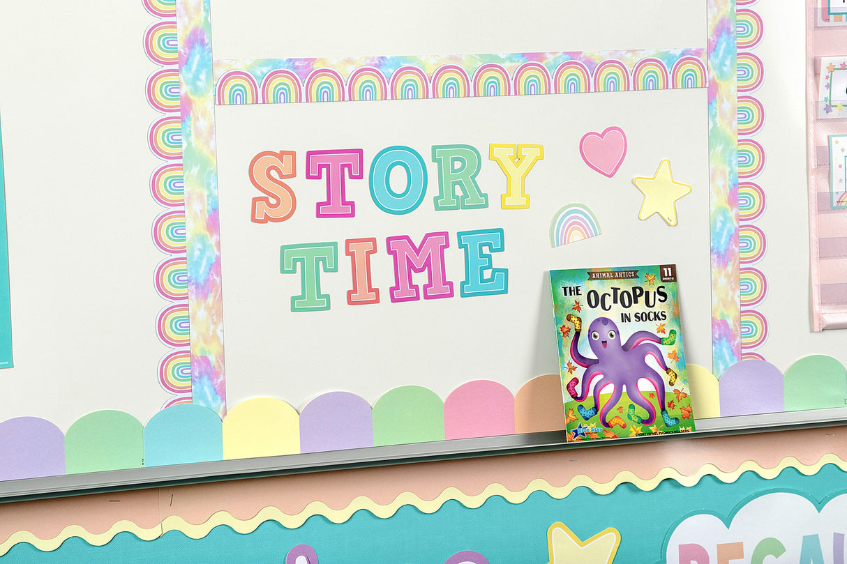 Pastel Pop Stars Accents - Assorted Sizes