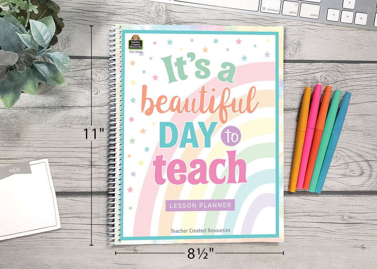 Pastel Pop Lesson Planner