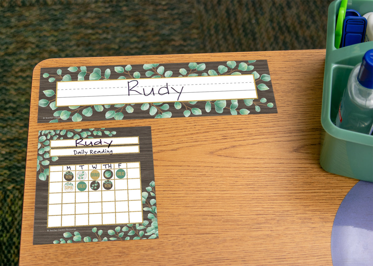 Eucalyptus Flat Name Plates