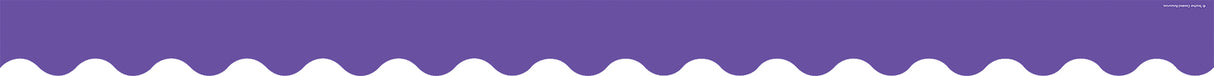 Ultra Purple Scalloped Border Trim