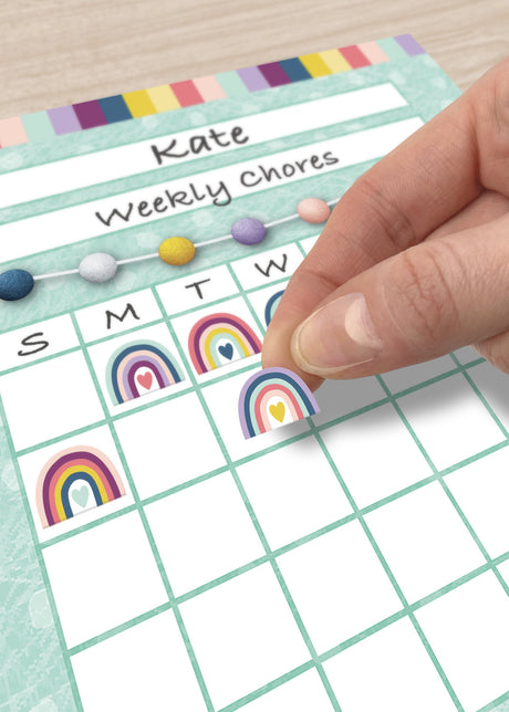 Oh Happy Day Rainbows Mini Stickers