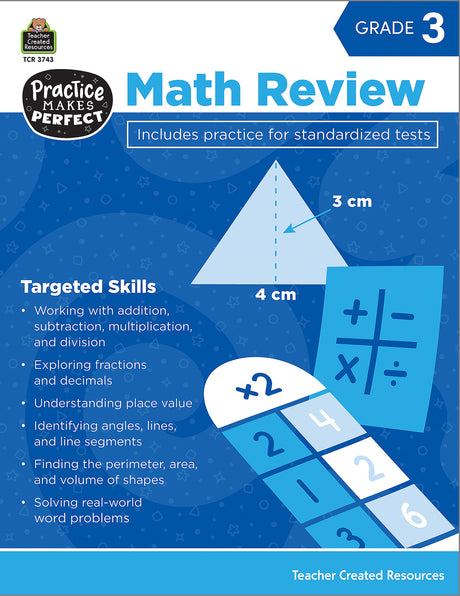 Practice Makes Perfect: Math Review, 2nd Edition (Gr. 3)