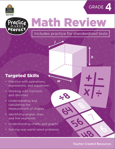 Practice Makes Perfect: Math Review, 2nd Edition (Gr. 4)