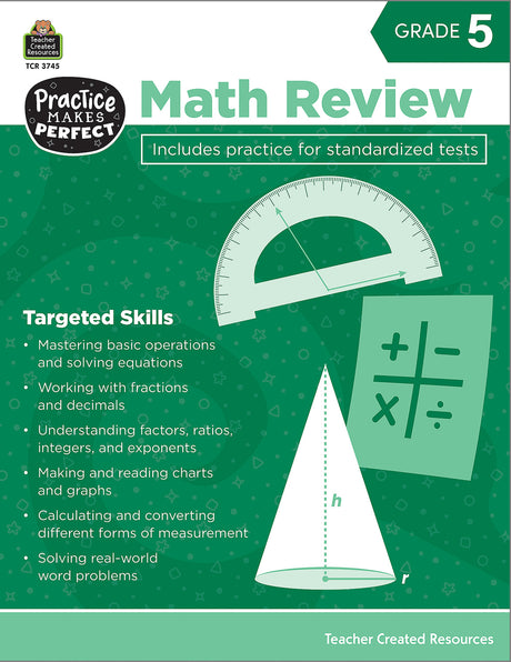 Practice Makes Perfect: Math Review, 2nd Edition (Gr. 5)