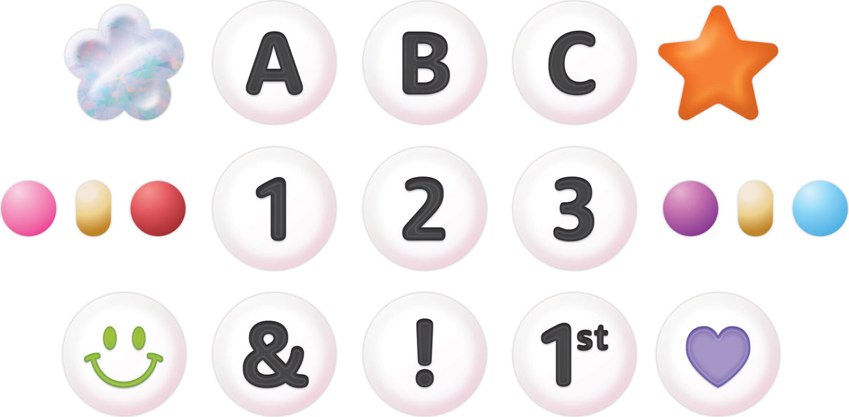 Friendship Beads Circle Letters