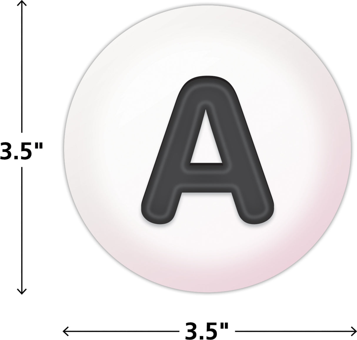 Friendship Beads Circle Letters
