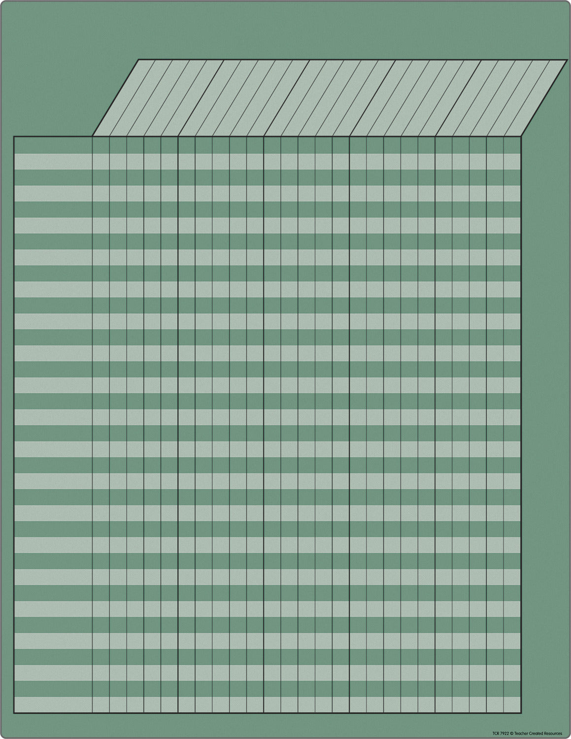 Eucalyptus Green Incentive Write-On/Wipe-Off Chart