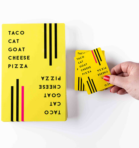 Ridiculously Large! Taco Cat Goat Cheese Pizza Card Game