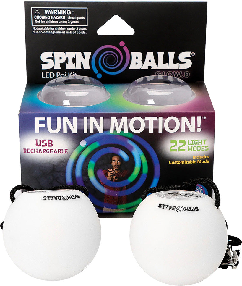 Spinballs Glow.0 LED Poi Kit