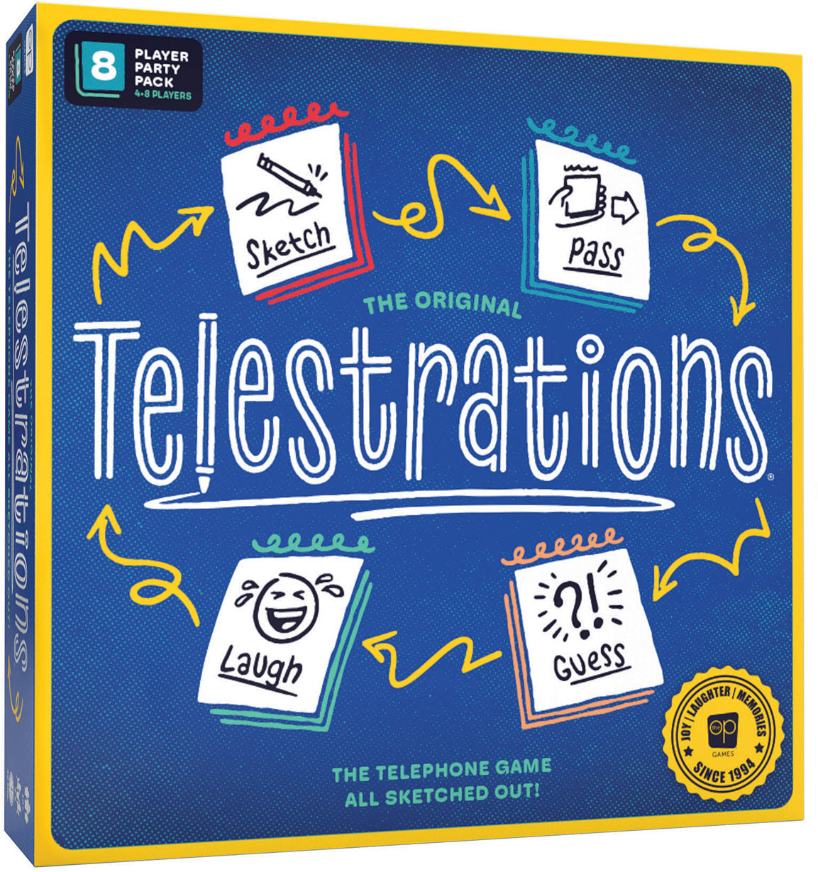 The Original Telestrations - 8 Player Party Pack