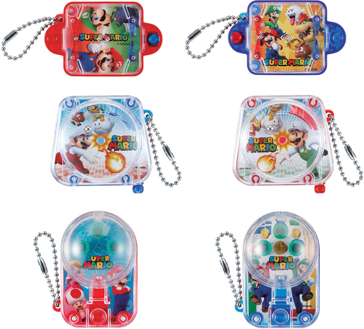 Super Mario Micro Games Skill Shot Series Blind Box Asst
