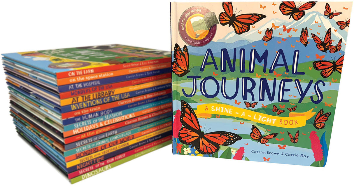 Animal Journeys A Shine-A-Light Book