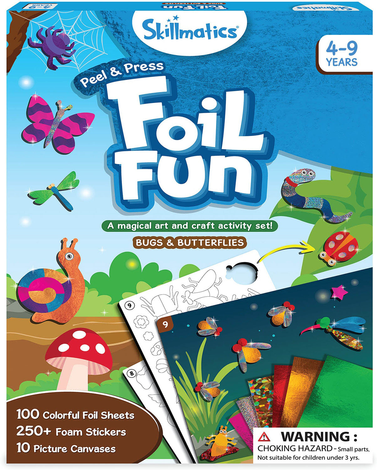 Peel & Press Foil Fun - Bugs & Butterflies