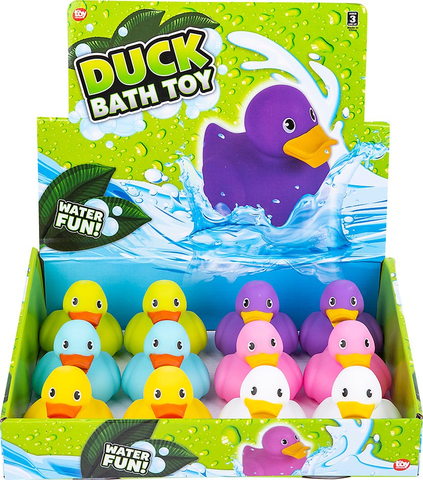 3.5" Bath Time Ducky-assorted Colors