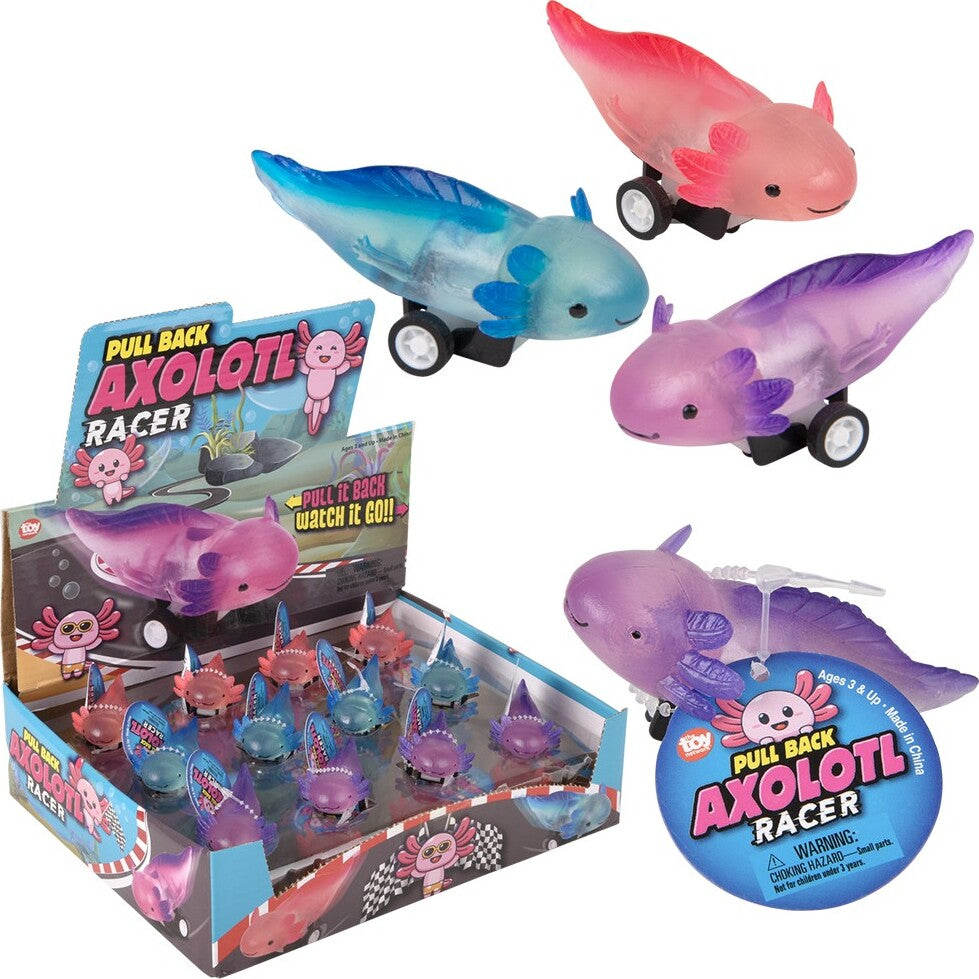 2.5" Pull Back Axolotl 24ct