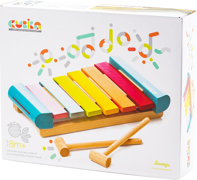 Cubika Wooden Toy Xylophone